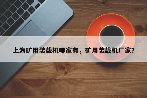 上海礦用裝載機(jī)哪家有，礦用裝載機(jī)廠家？
